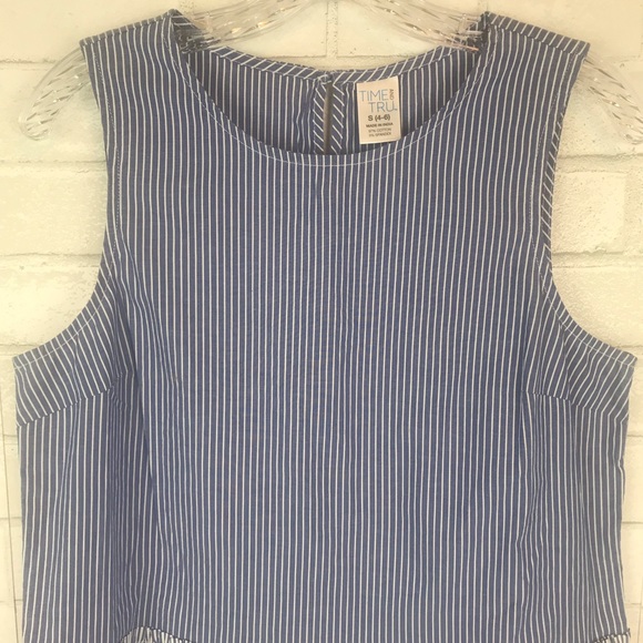 Time and Tru Peplum Top Size Small - J07 - Picture 6 of 8